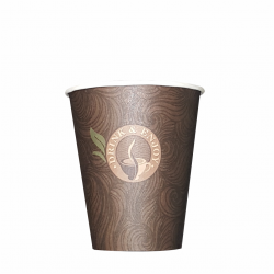 Kubek papierowy do kawy "Drink&Enjoy" 300/380 ml (50szt.)