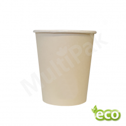 Kubek ekologiczny biodegradowalny powlekany PLA 250 ml A'100szt.