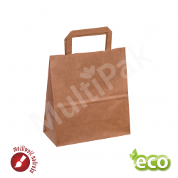 torby papierowe brązowe ekologiczne 220x110x245mm