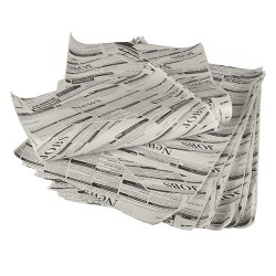 Papier pakowy biały "Newsprint" tłuszczoodporny 35 x 25cm 1 kg, ~200 szt.