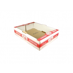 Pudełko kartonowe cukiernicze na ciastka 350x260x80mm